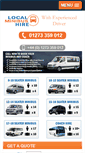 Mobile Screenshot of minibushirebrighton.com